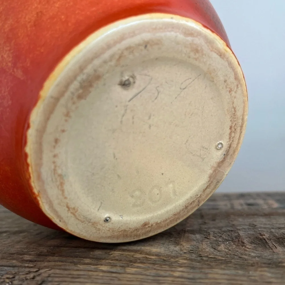 Red Wing Art Pottery pitcher MCM